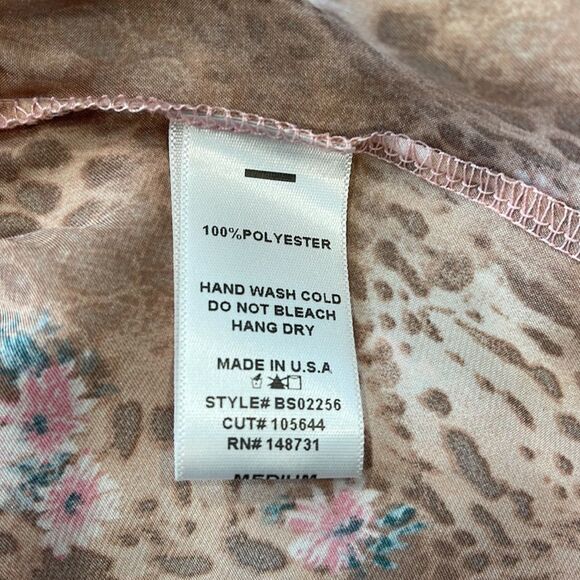 Blue Blush Boutique Floral Skirt - Picture 4 of 5